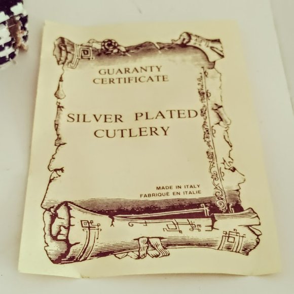 Silver Plated 51 Piece Silverware Set - Picture 10 of 10